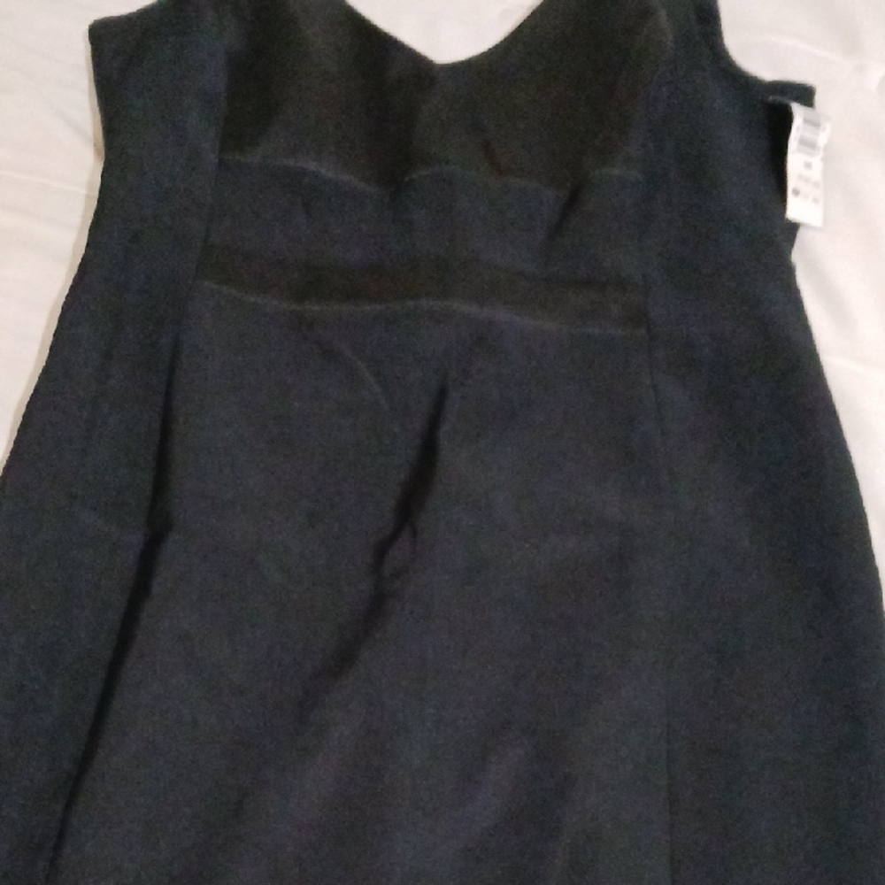 Laundry By Shelli Segal Black Strapless Sheath Dress